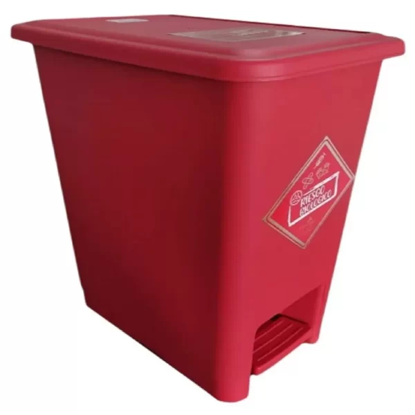 papelera-rectangular-12-litros-roja